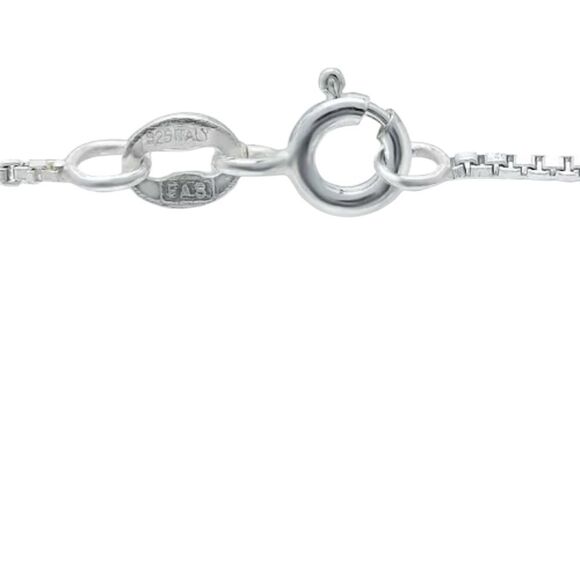 Giani Bernini Sterling Silver Chain Necklace 24” box chain - Picture 13 of 13